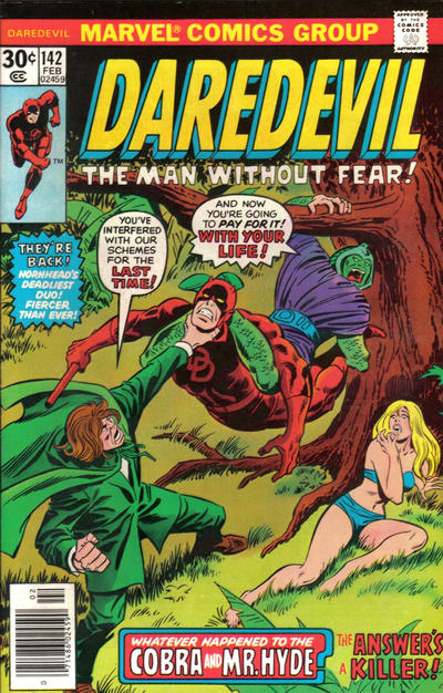 Daredevil #142 [Regular Edition]-Near Mint (9.2 - 9.8)