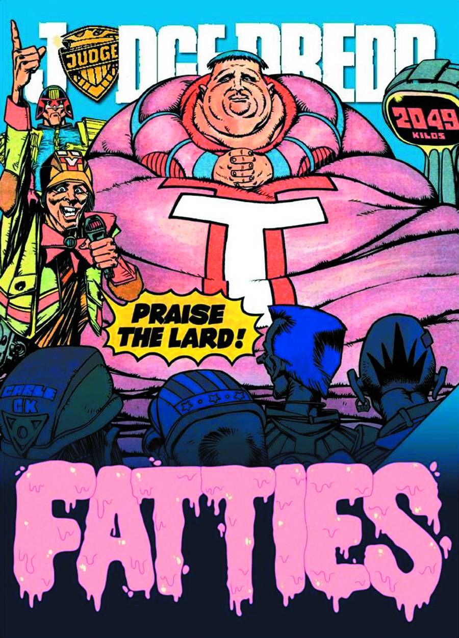 Judge Dredd Fatties Graphic Novel