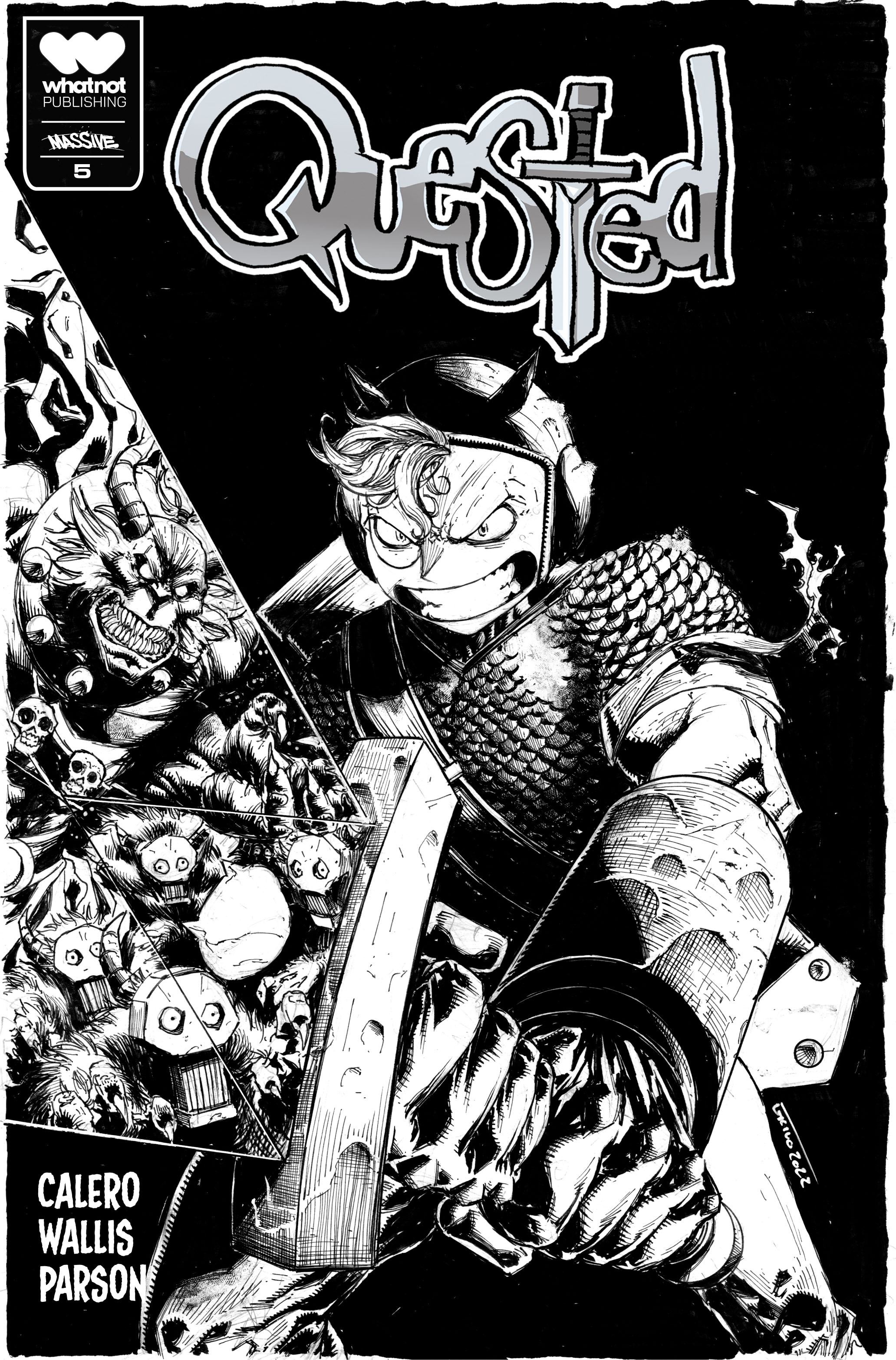 Quested #5 Cover C Eskivo