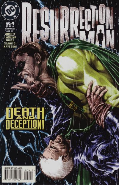 Resurrection Man #4-Very Fine (7.5 – 9)