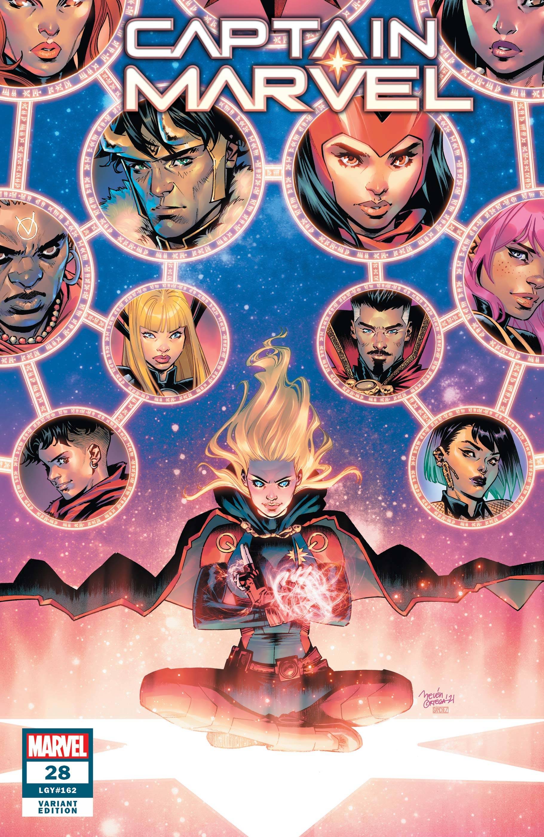 Captain Marvel #28 Ortega Variant (2019)