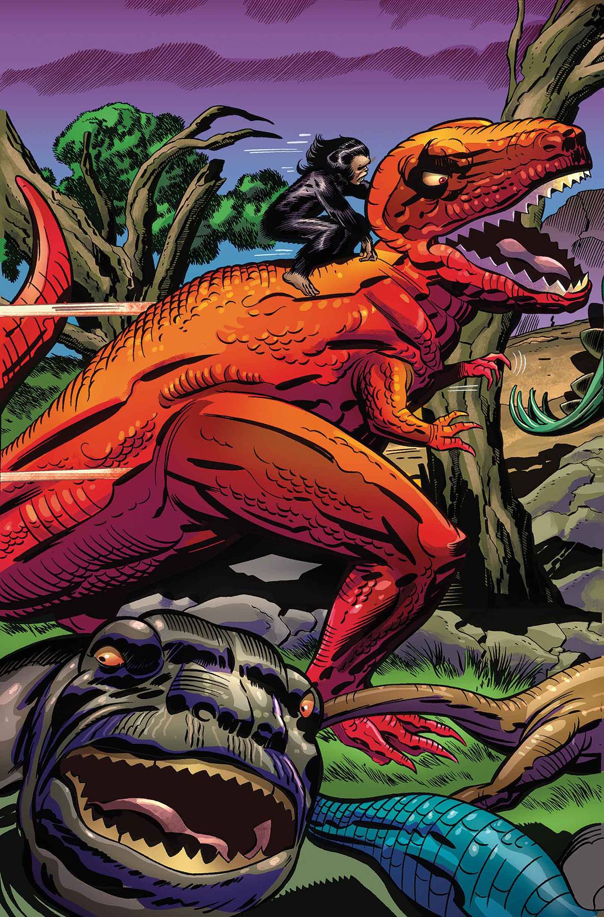 Devil Dinosaur by Jack Kirby Poster