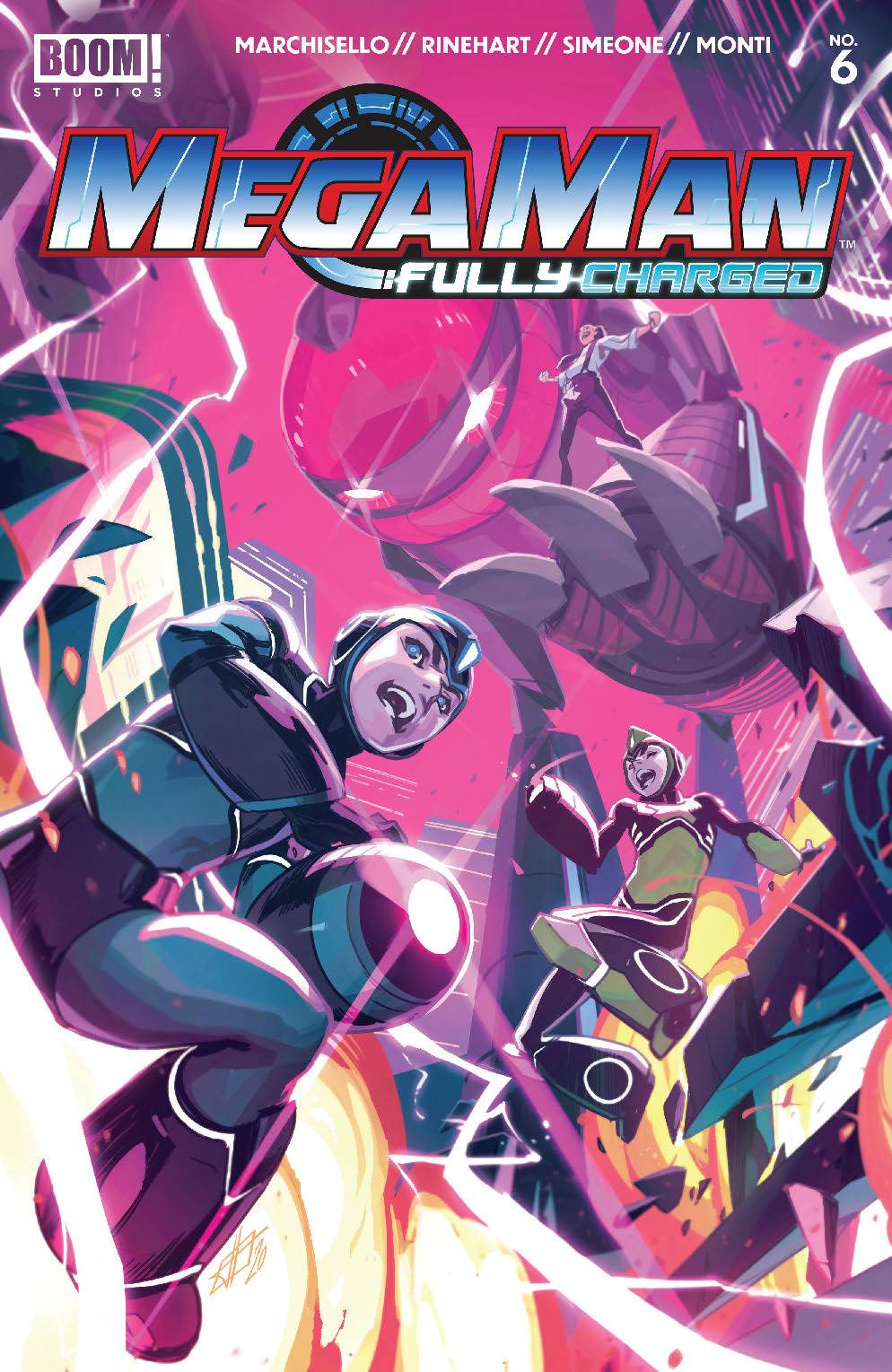 Mega Man Fully Charged #6 Cover A Main (Of 6)