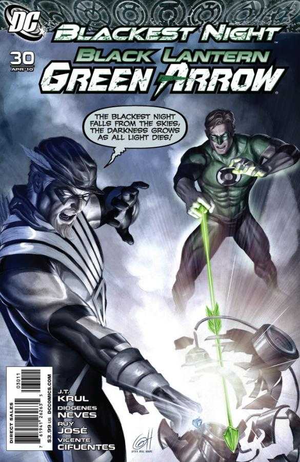 Black Lantern Green Arrow #30 (Blackest Night)