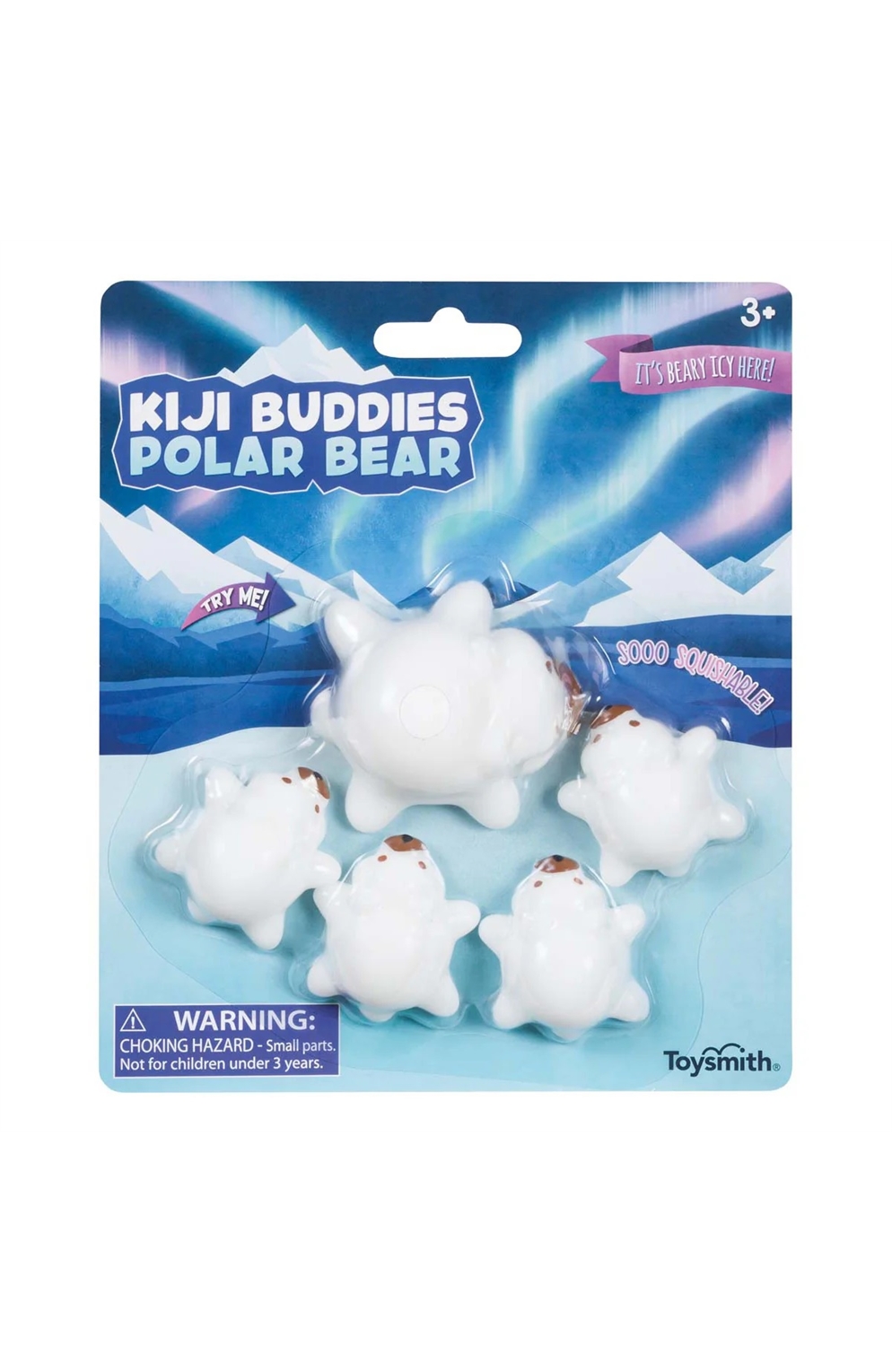 Toysmith Kiji Buddies Family Polar Bear