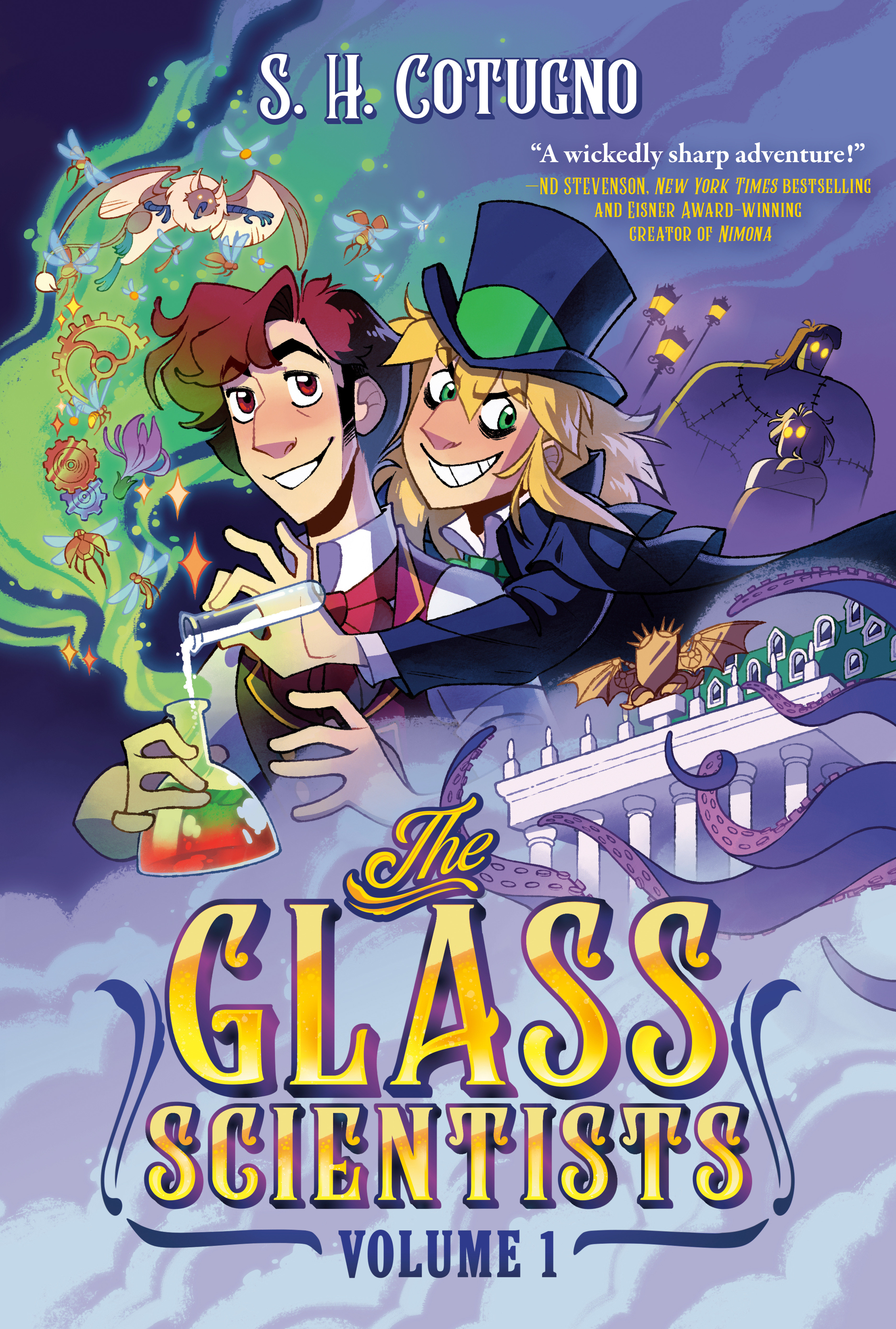 The Glass Scientists Hardcover Graphic Novel Volume 1