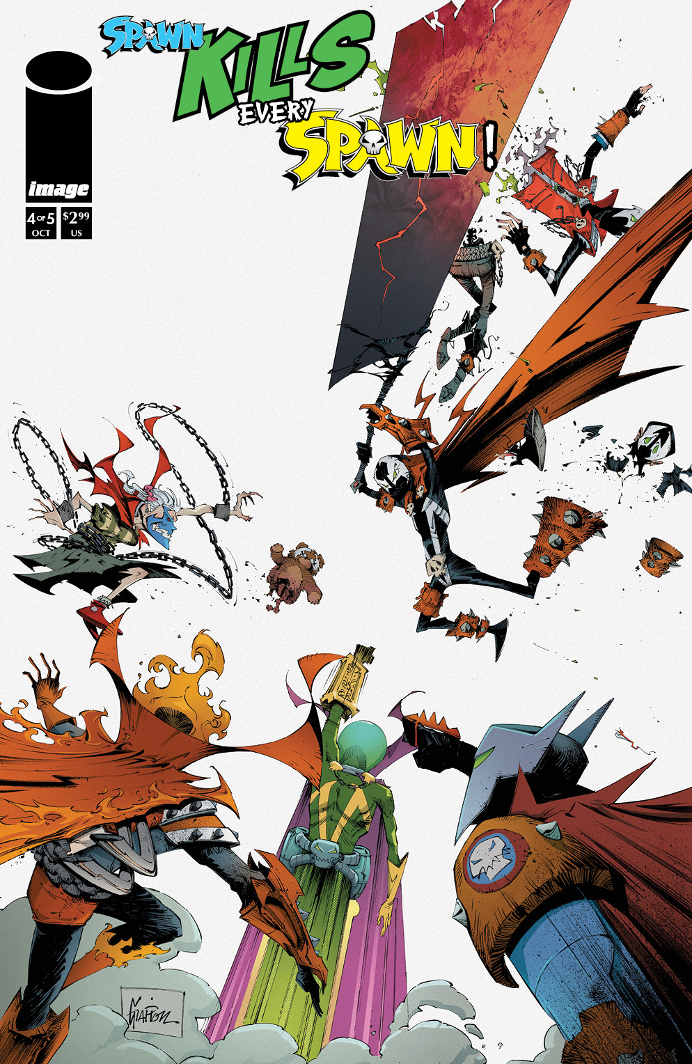 Spawn Kills Every Spawn #4 Cover B Jonathan Glapion Variant (Of 5)