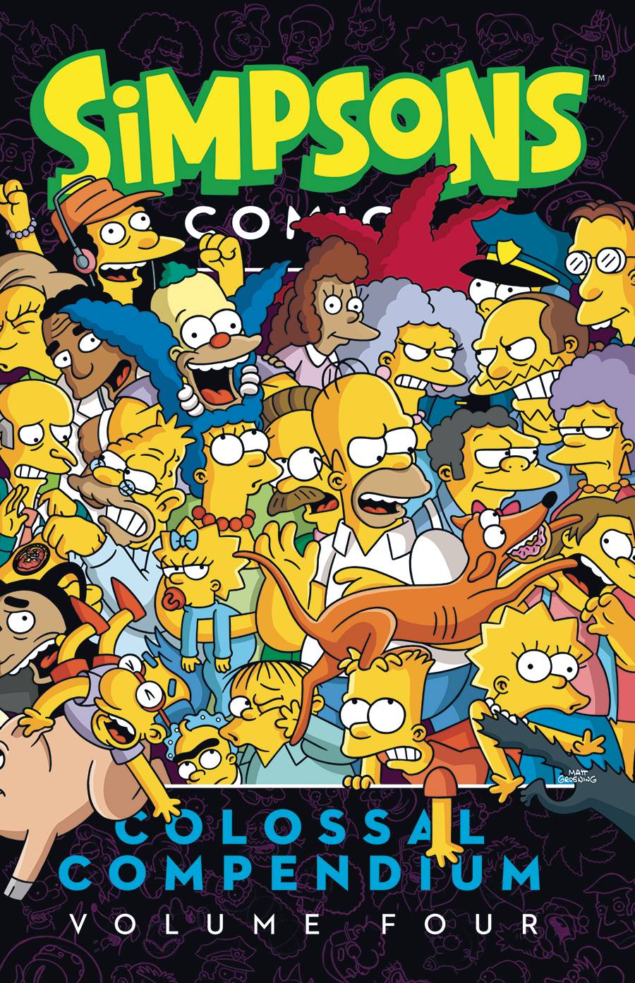 Simpsons Comics Colossal Compendium Graphic Novel Volume 4