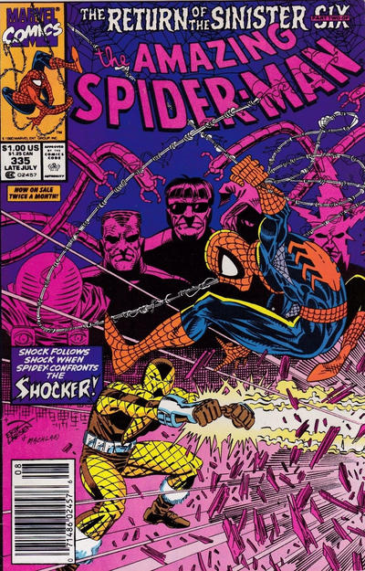 The Amazing Spider-Man #335 [Newsstand](1963) - Fn/Vf 7.0