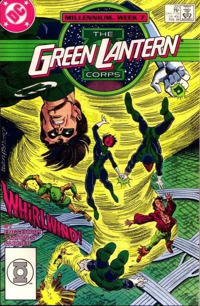 The Green Lantern Corps #221 [Direct]-Fine (5.5 – 7)