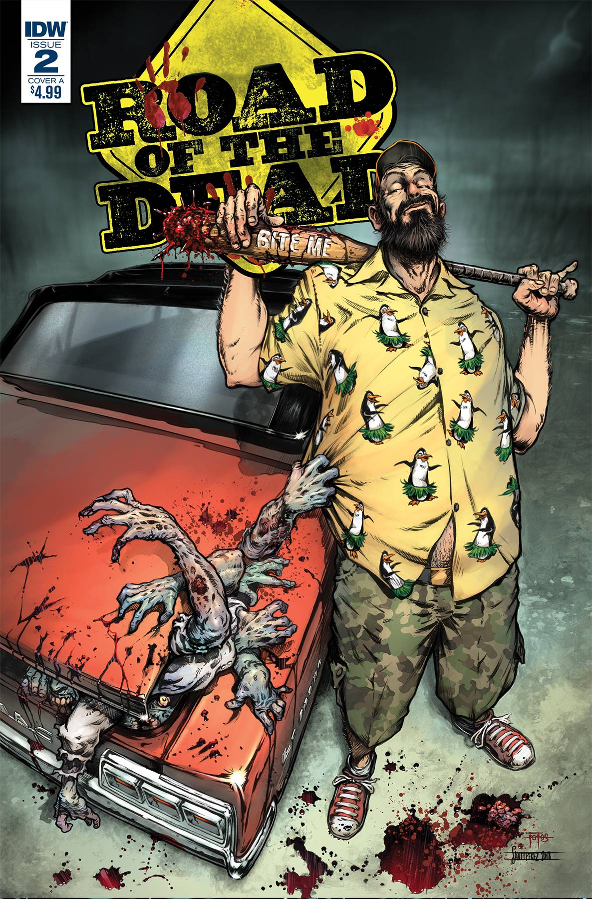 Road of the Dead Highway To Hell #2 Cover A Santiperez