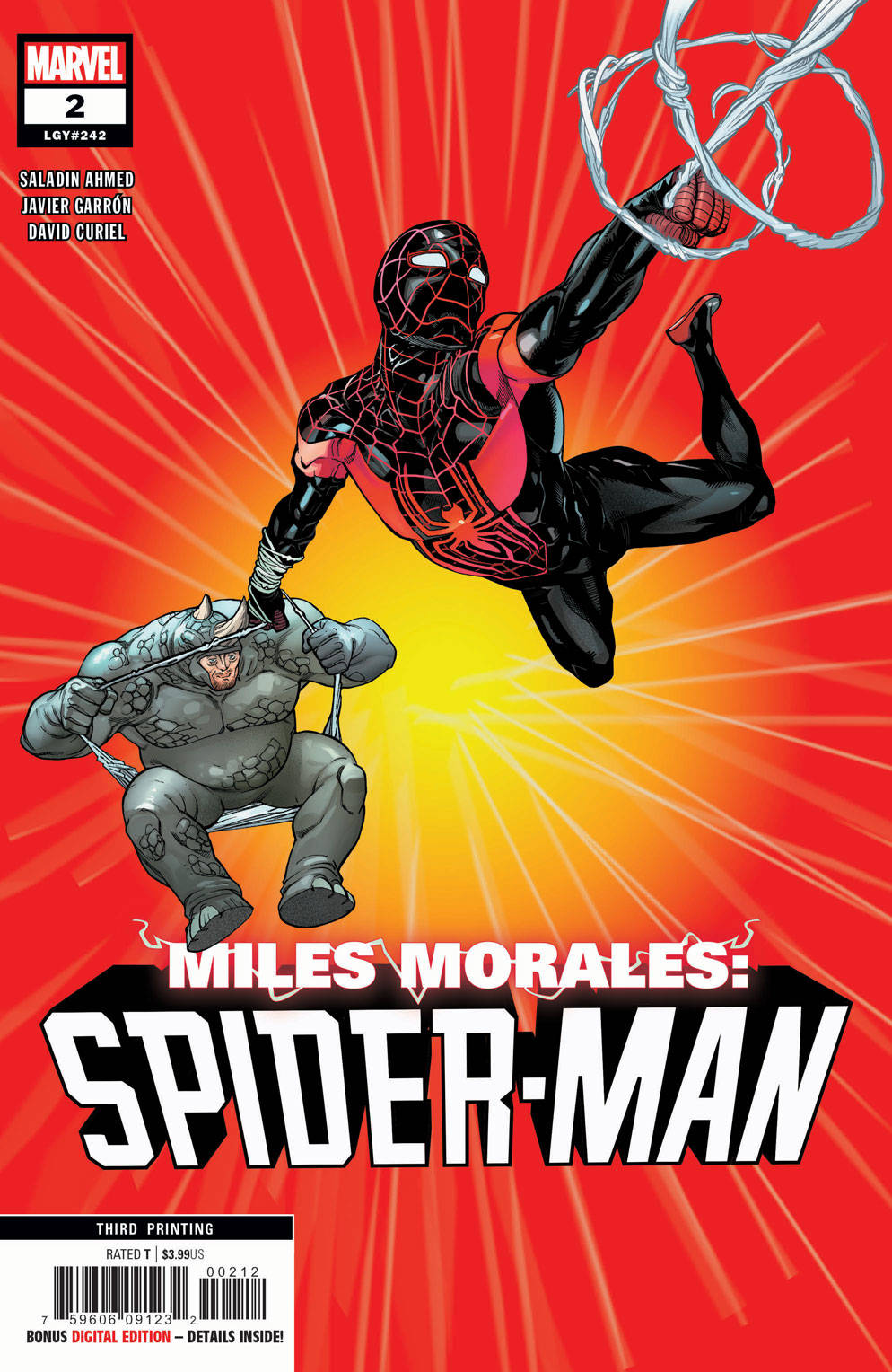 Miles Morales: Spider-Man #2 3rd Printing Garron Variant (2019)