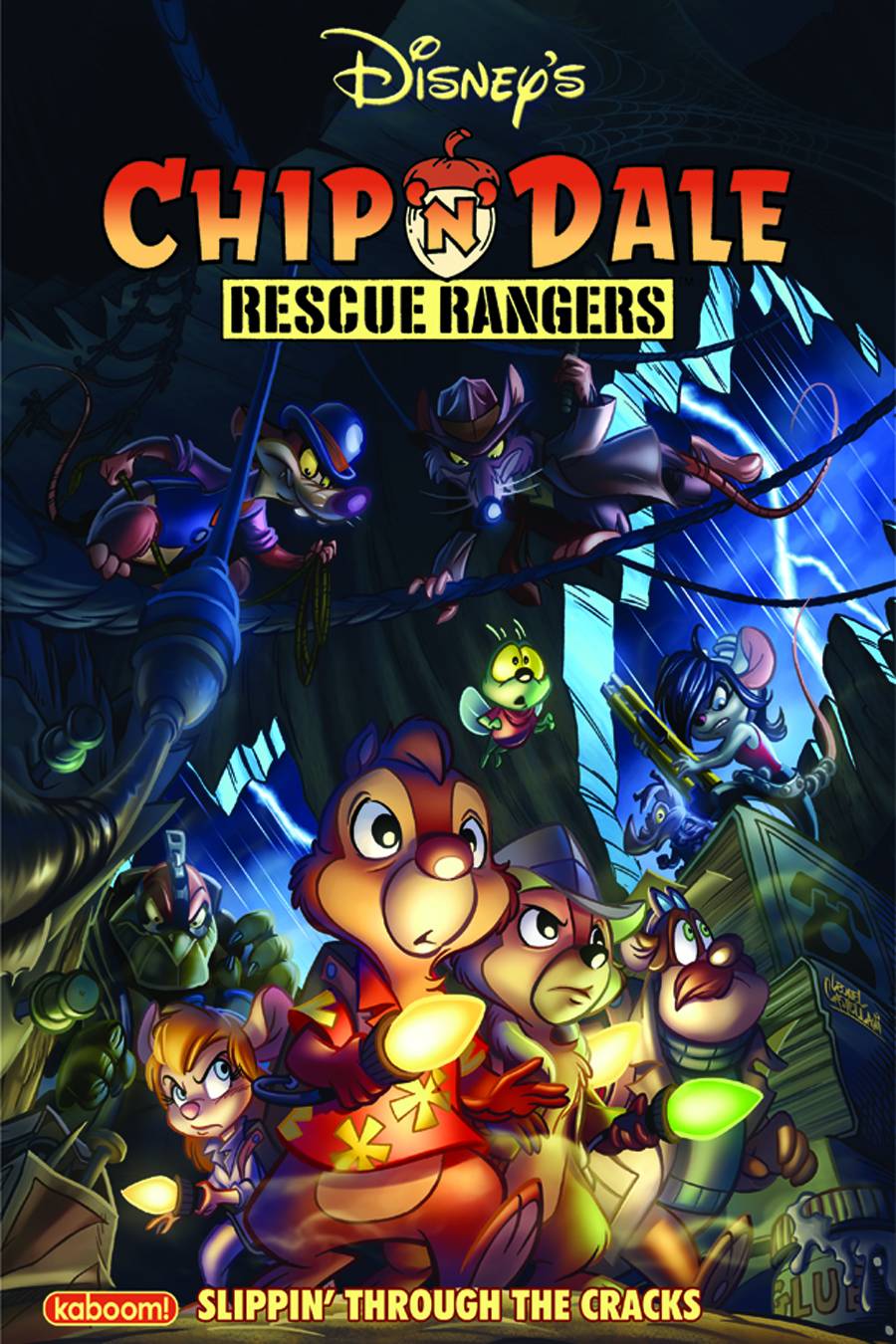 Chip N Dale Rescue Rangers Graphic Novel Volume 2 Slippin Through The Cracks
