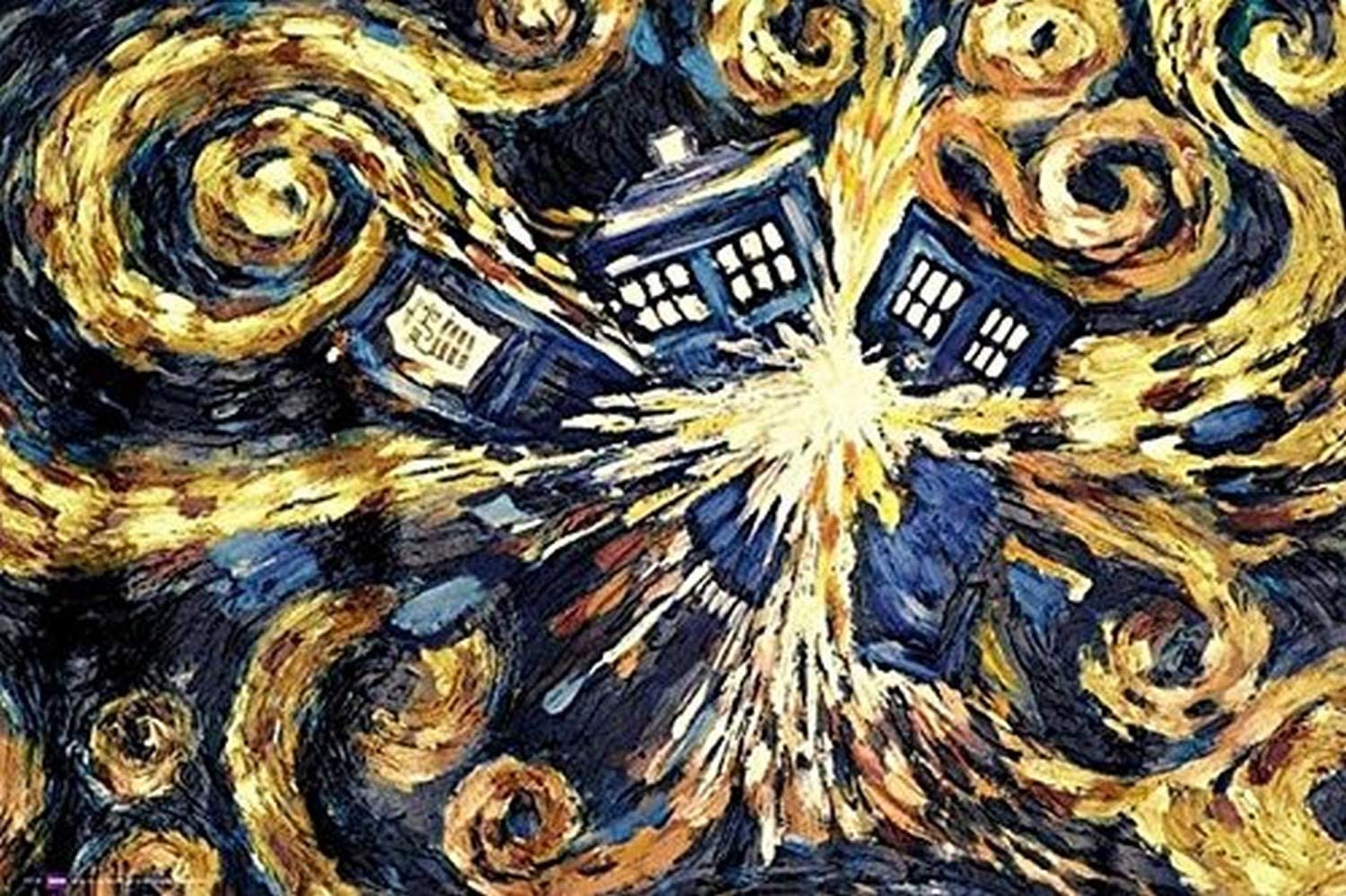 Doctor Who Exploding Tardis 24X36 Poster