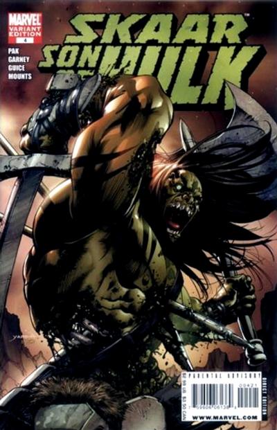Skaar Son of Hulk #4 Pagulayan Zombie Variant