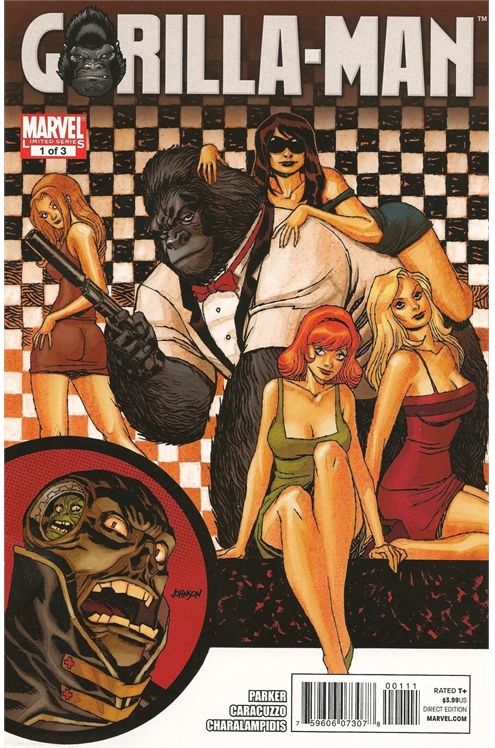 Gorilla-Man Limited Series Bundle Issues 1-3