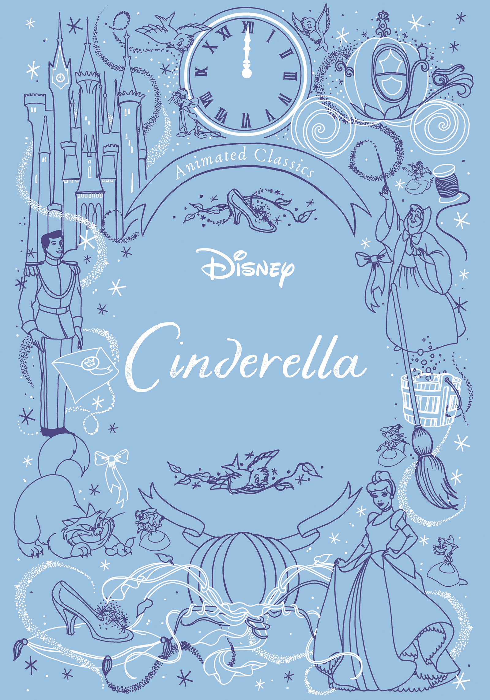 Disney Animated Classics Cinderella Hardcover