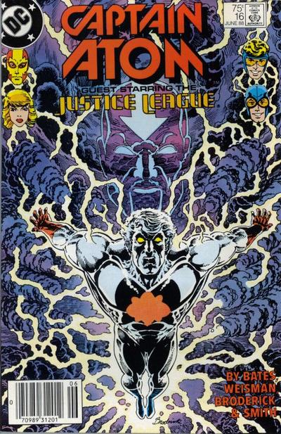 Captain Atom #16 [Newsstand]-Near Mint (9.2 - 9.8)