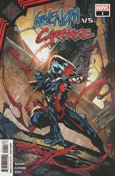 King In Black: Gwenom Vs. Carnage #1 [Ryan Brown Cover]-Near Mint (9.2 - 9.8)