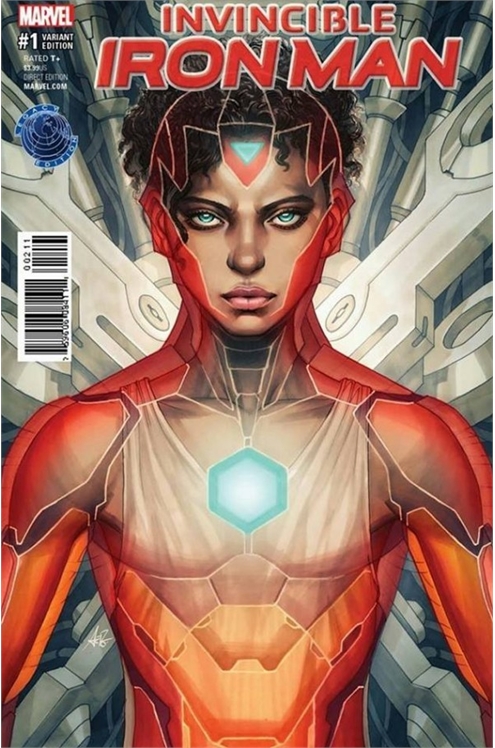 Invincible Iron Man #1 [Legacy Comics Stanley 'Artgerm' Lau Variant] - F+