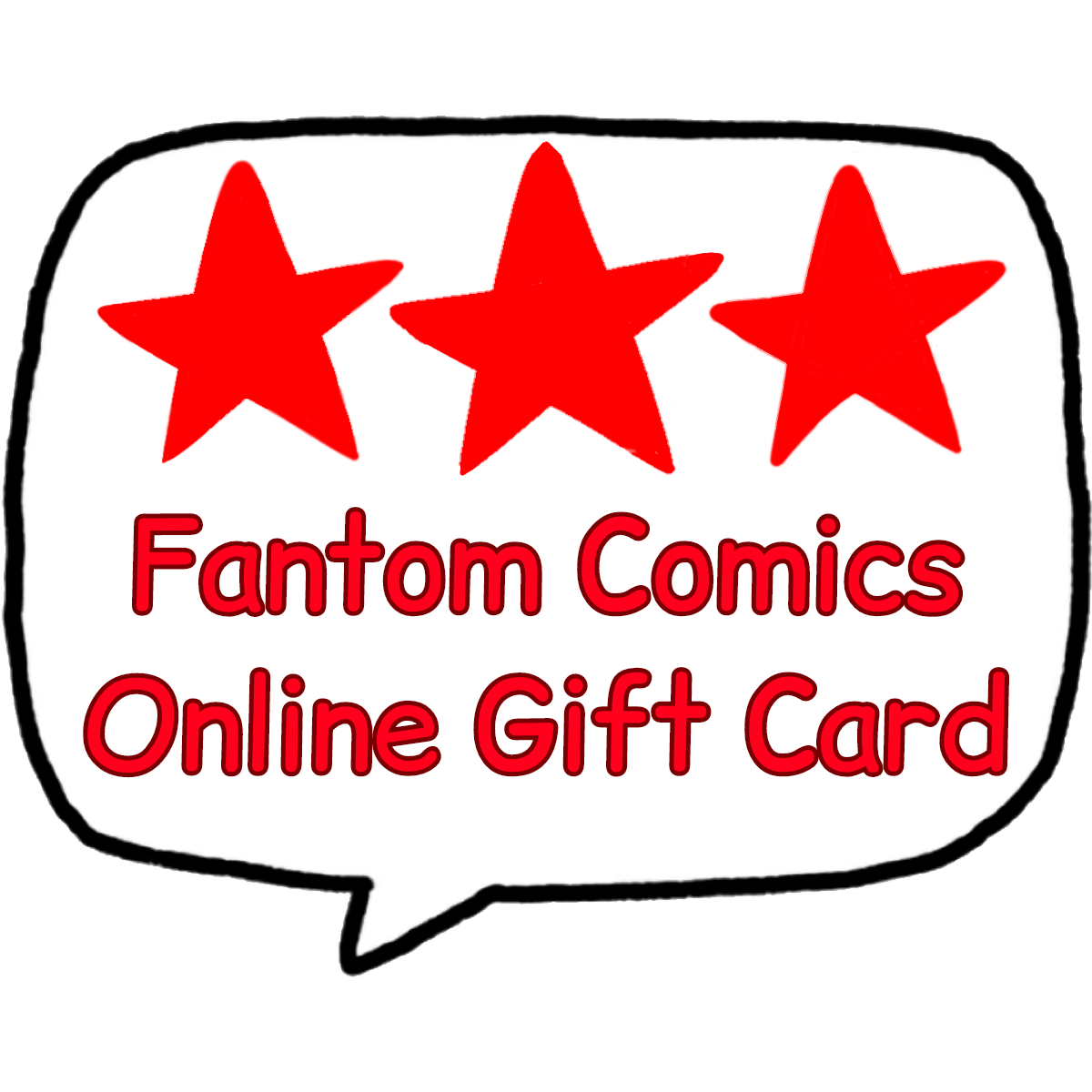 $50 Fantom Comics Online Gift Card