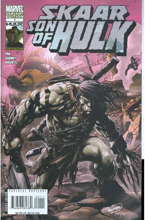 Son of Hulk #1 (Pagulayan (50/50 Cover)) (2008)