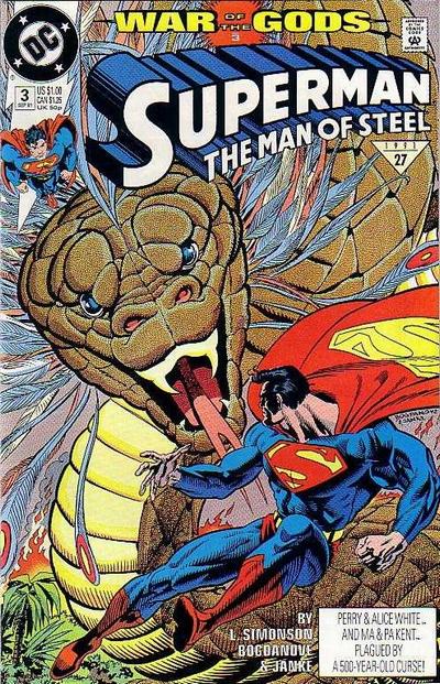 Superman: The Man of Steel #3 [Direct]-Very Good (3.5 – 5)