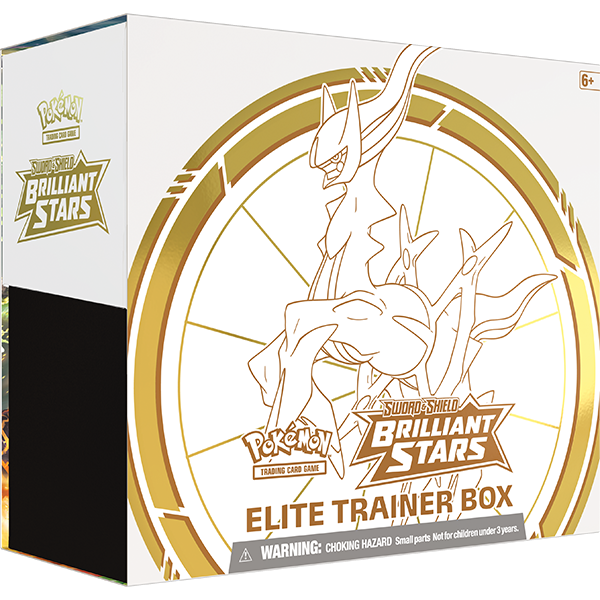 Pokémon TCG Sword & Shield 9 Brilliant Stars Elite Trainer Box
