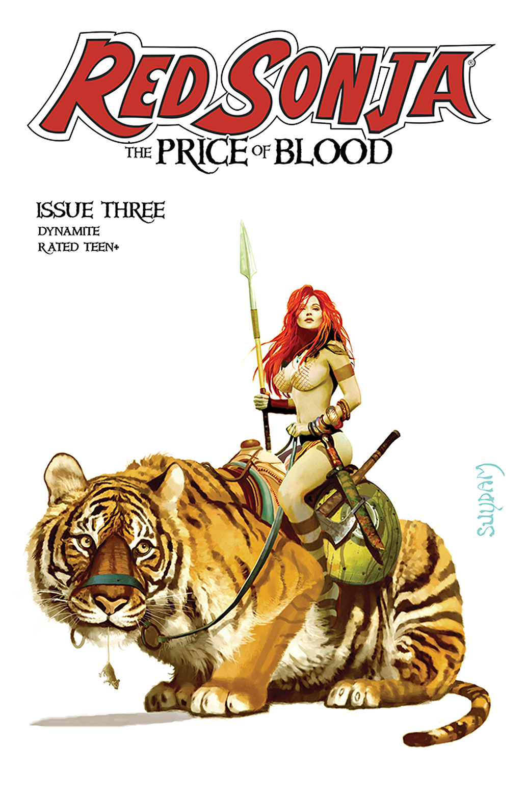 Red Sonja Price of Blood #3 Cover A Suydam
