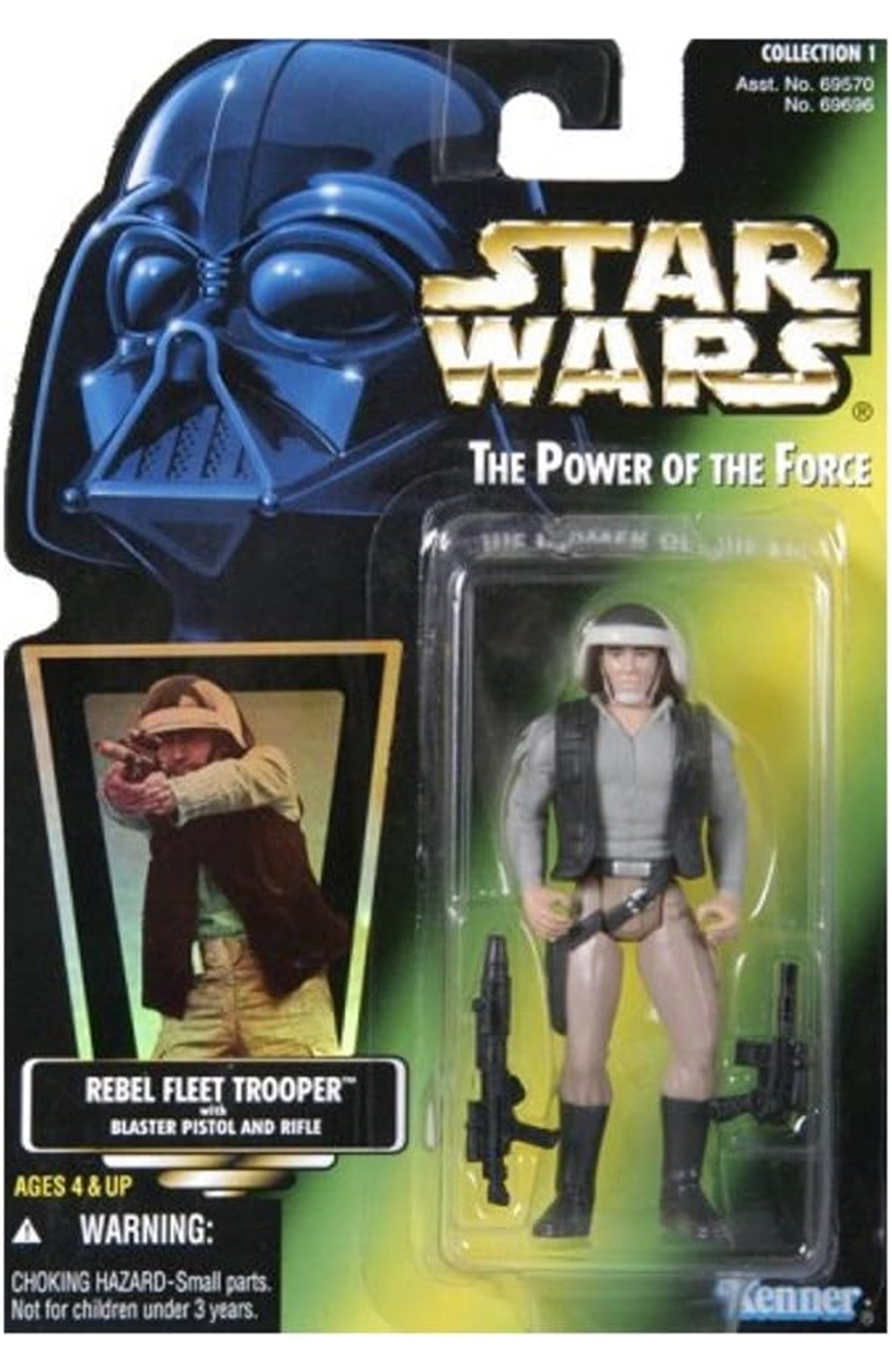 Star Wars Power of The Jedi Rebel Trooper 