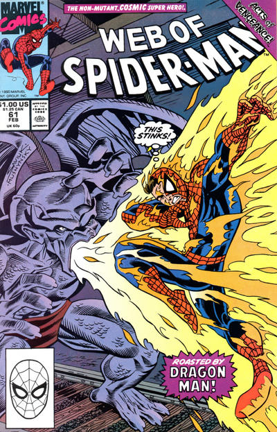 Web of Spider-Man #61 [Direct]-Fine (5.5 – 7)