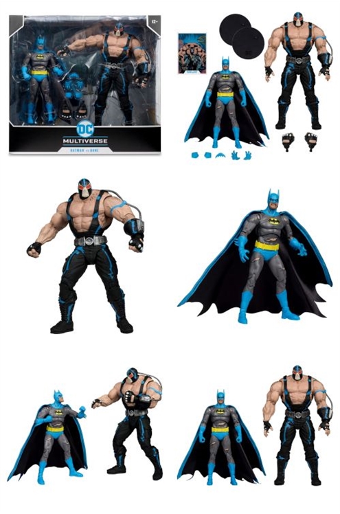 ***Pre-Order*** DC Multiverse Batman Vs Bane (Knightfall) 2-Pack