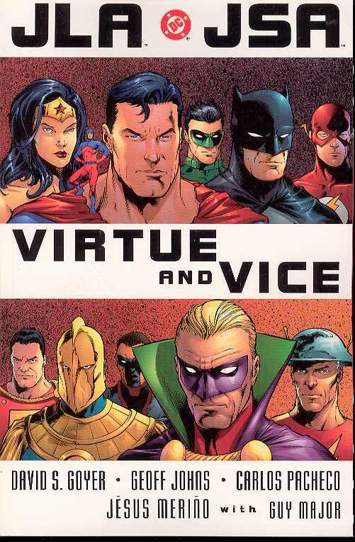 JLA JSA Virtue & Vice Soft Cover 