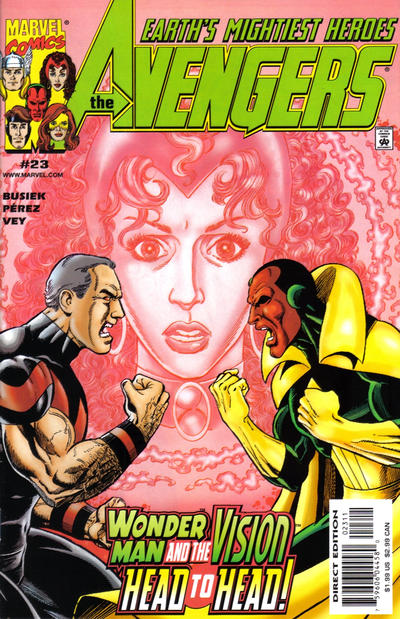 Avengers #23 [Newsstand]-Very Good (3.5 – 5)
