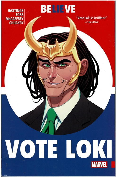 Loki: Vote Loki Graphic Novel - Half Price!