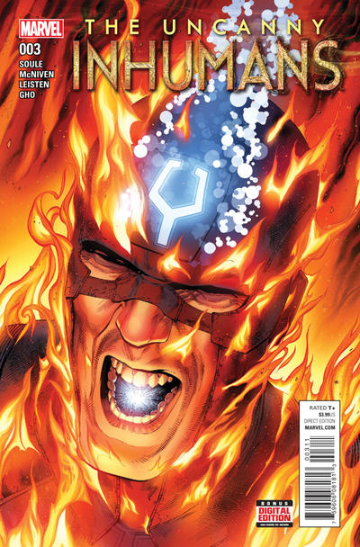 Uncanny Inhumans #3-Very Fine (7.5 – 9)