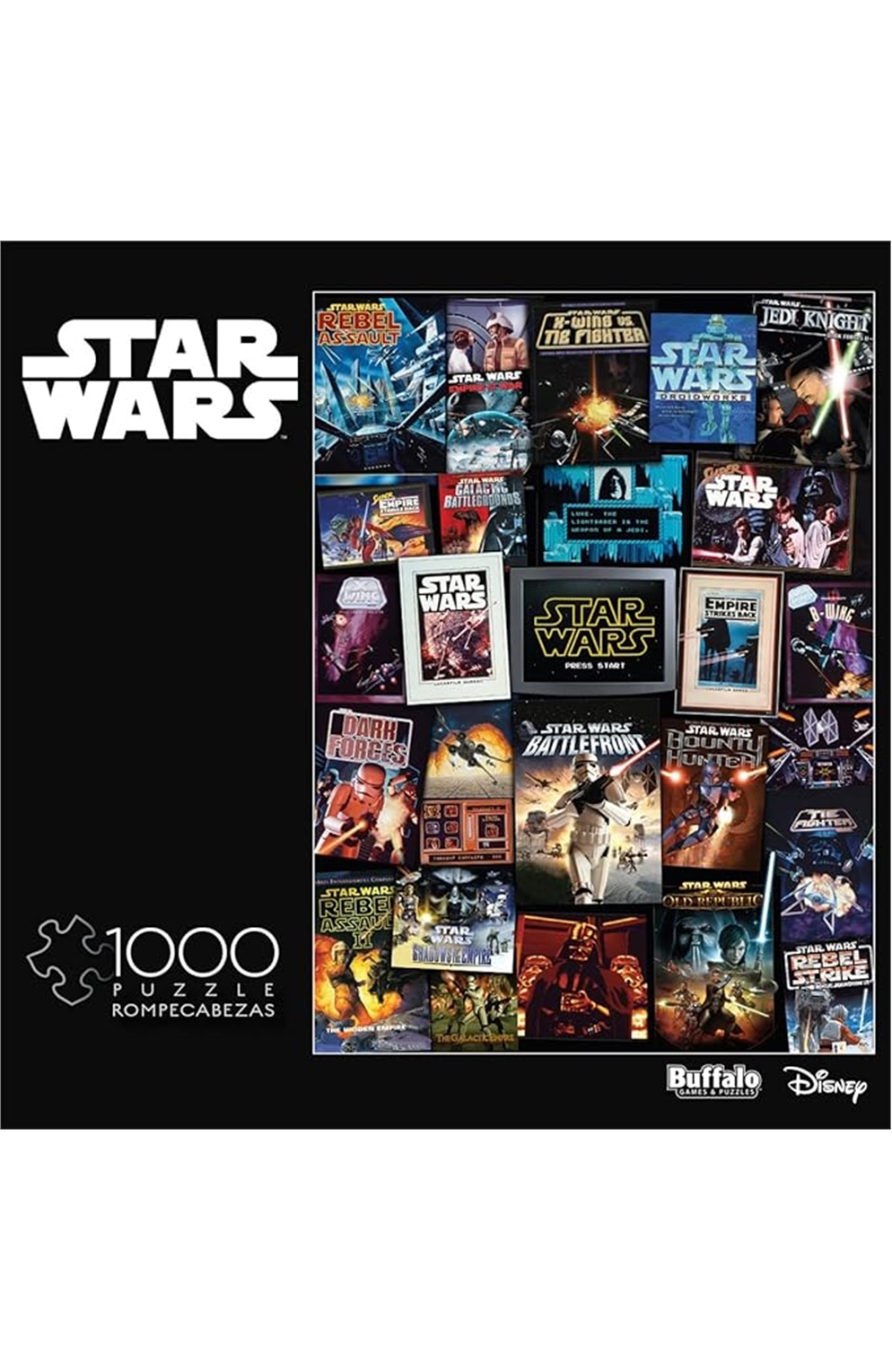 Star Wars Video Games 1000 Pc Puzzle