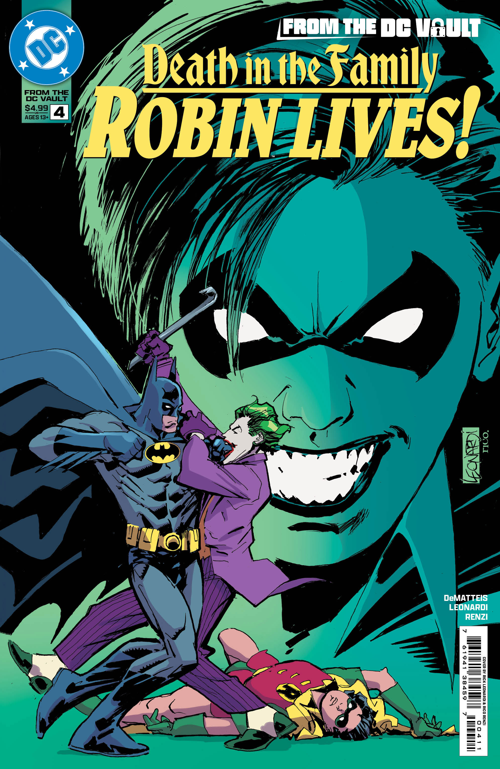 From the DC Vault Death in the Family Robin Lives! #4 Cover A Rick Leonardi (Of 4)