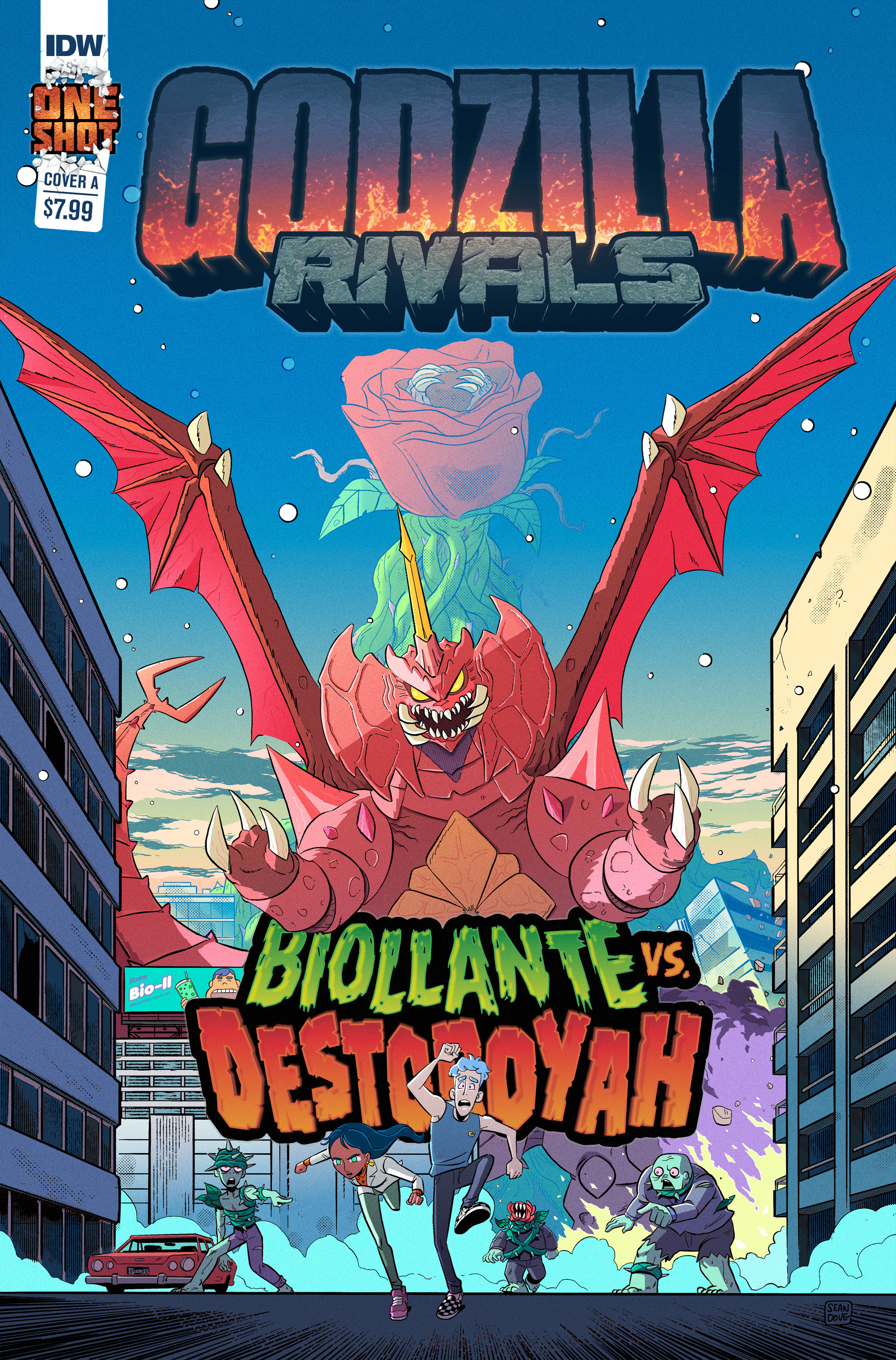 Godzilla Rivals #2 Biollante vs Destoroyah Cover A Dove