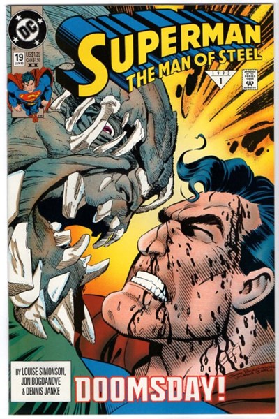 Superman: The Man of Steel #19 2nd Print