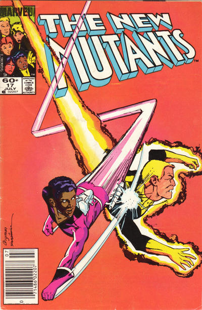 The New Mutants #17 [Newsstand](1983)-Very Fine (7.5 – 9)