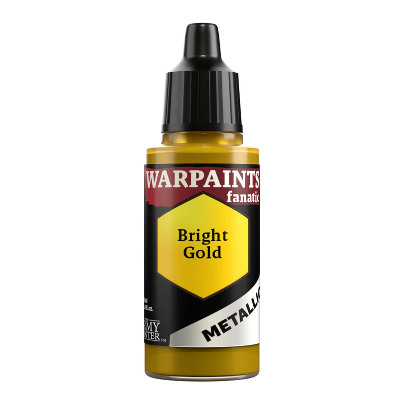 Army Painter Warpaints Fanatic: Metallics Bright Gold 18 Ml