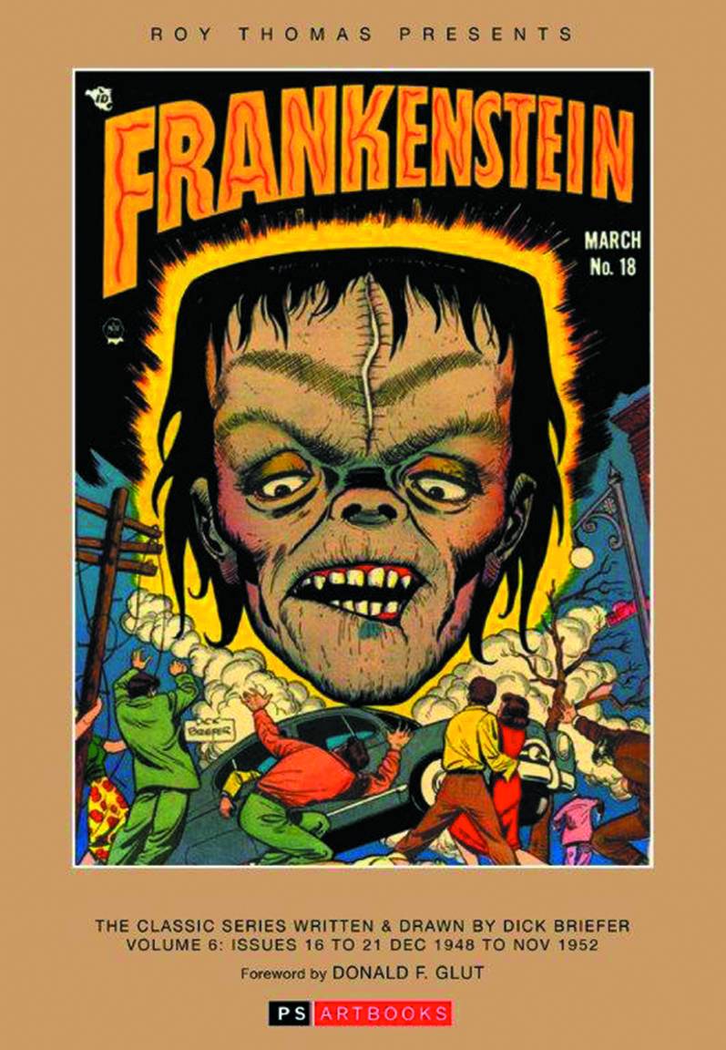 Roy Thomas Presents Briefer Frankenstein Hardcover 1948-52