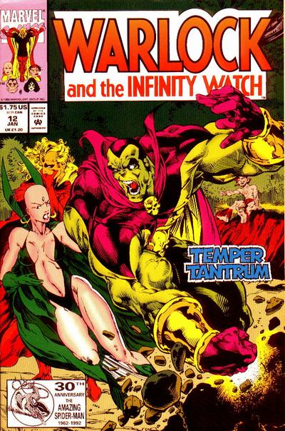 Warlock And The Infinity Watch #12 [Direct] - Vf+
