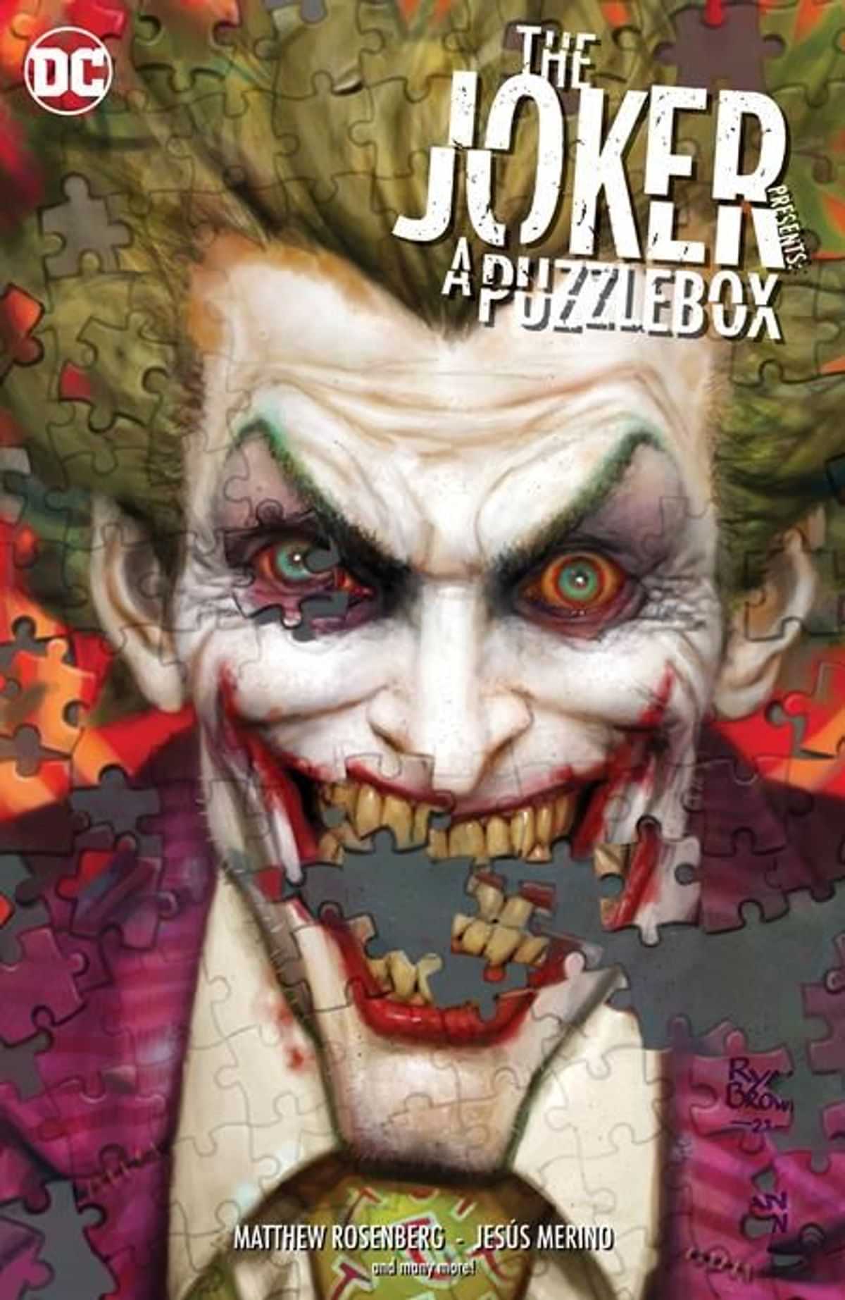Joker Presents A Puzzlebox Hardcover