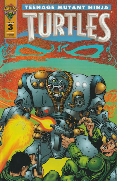 Teenage Mutant Ninja Turtles #3-Fine (5.5 – 7)