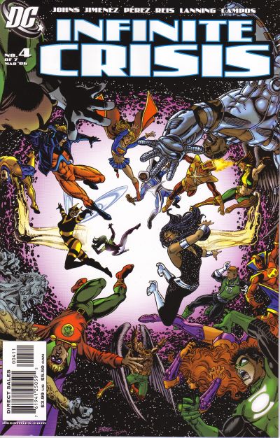 Infinite Crisis #4 [George Pérez Cover]-Very Fine 