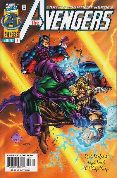 Avengers #3 [Direct Edition]-Near Mint (9.2 - 9.8)