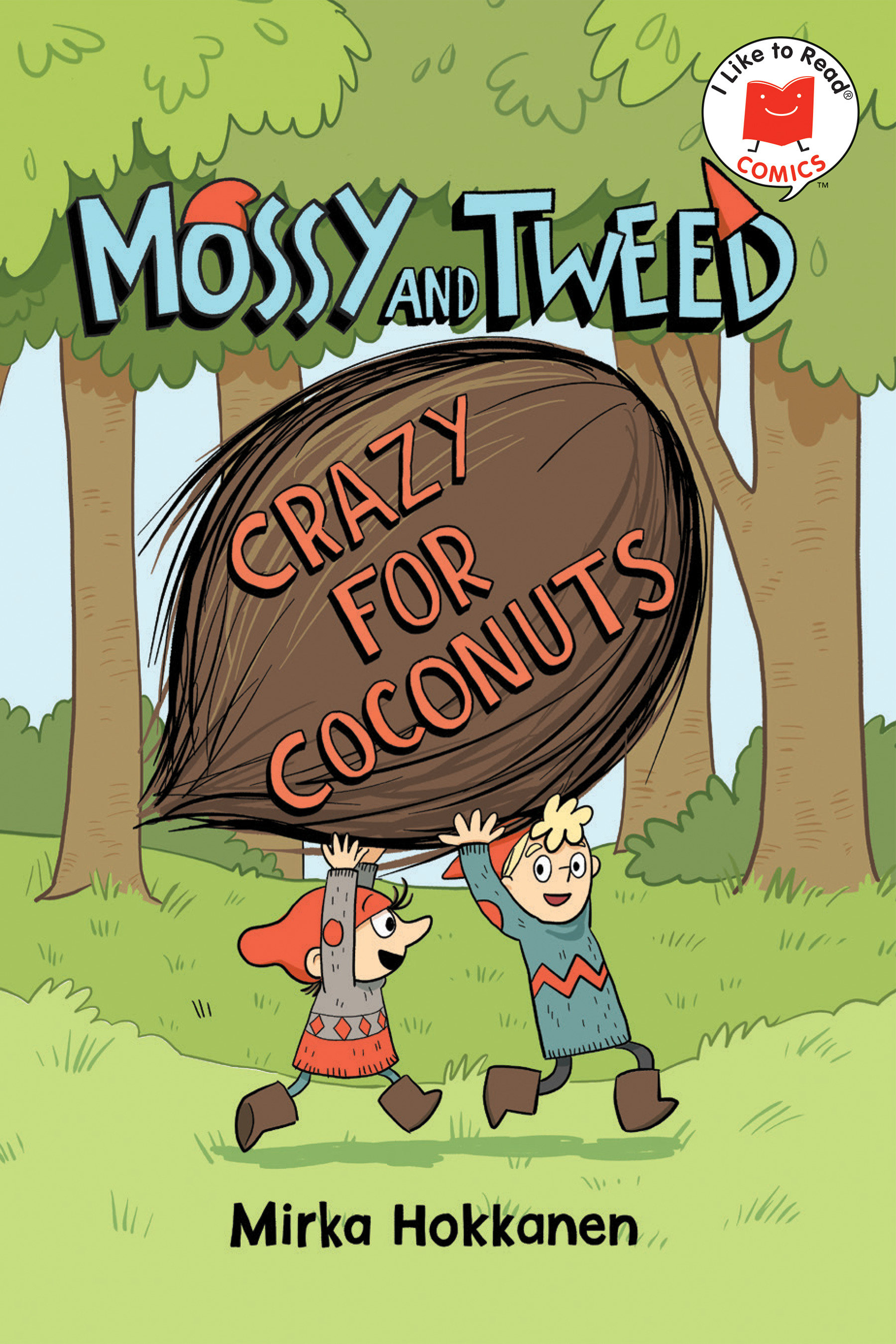 I Like to Read Comics Hardcover Graphic Novel Volume 3 Mossy and Tweed Crazy for Coconuts