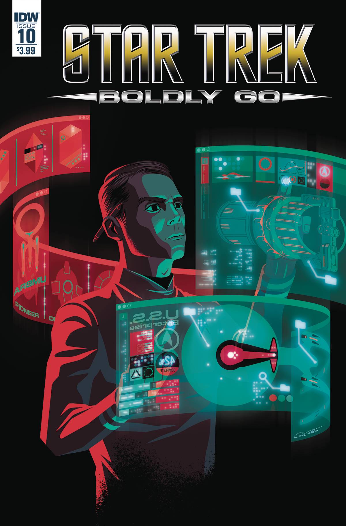 Star Trek Boldly Go #10 Cover A Caltsoudas